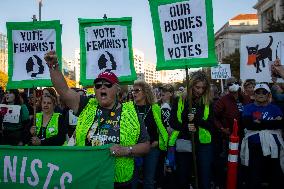 Women's March In Washington, D.C.