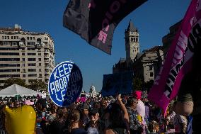 Women's March In Washington, D.C.