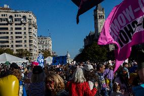 Women's March In Washington, D.C.