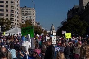 Women's March In Washington, D.C.