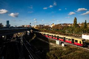 Ostkreuz Train Station in Berlin