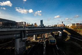 Ostkreuz Train Station in Berlin