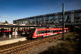 Ostkreuz Train Station in Berlin