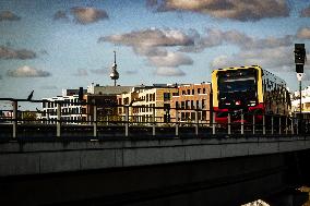 Ostkreuz Train Station in Berlin