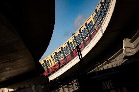 Ostkreuz Train Station in Berlin