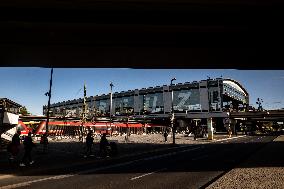 Ostkreuz Train Station in Berlin