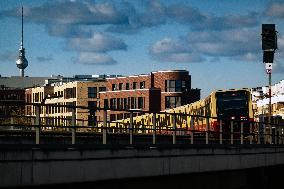 Ostkreuz Train Station in Berlin