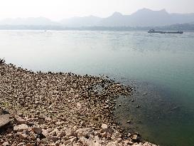 Low Water in The Yangtze River