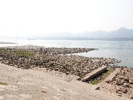 Low Water in The Yangtze River