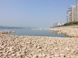 Low Water in The Yangtze River