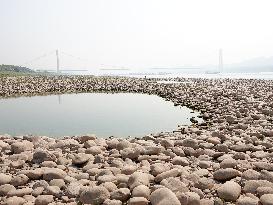 Low Water in The Yangtze River