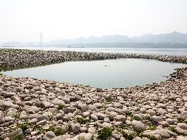 Low Water in The Yangtze River