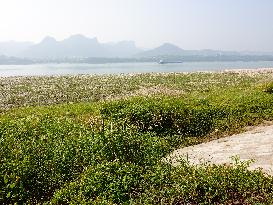 Low Water in The Yangtze River