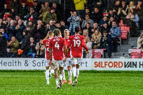 Salford City v Shrewsbury Town - Emirates FA Cup First Round