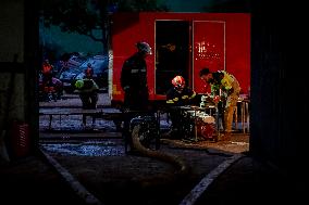 Volunteers In Valencia Floods