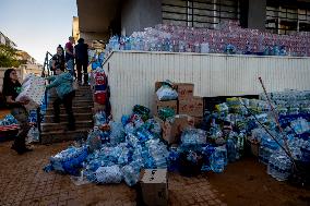 Volunteers In Valencia Floods