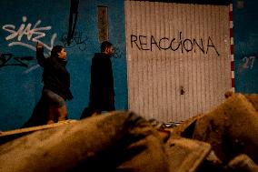 Volunteers In Valencia Floods