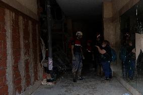 Volunteers In Valencia Floods