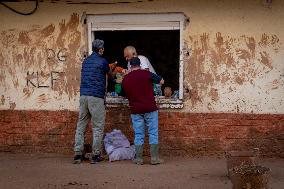 Volunteers In Valencia Floods