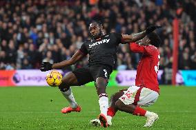 Nottingham Forest FC v West Ham United FC - Premier League