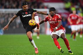 Nottingham Forest FC v West Ham United FC - Premier League