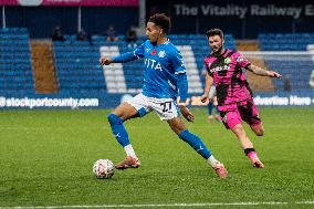 Stockport County v Forest Green Rovers - FA Cup , First Round