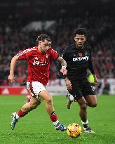 Nottingham Forest FC v West Ham United FC - Premier League