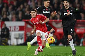 Nottingham Forest FC v West Ham United FC - Premier League