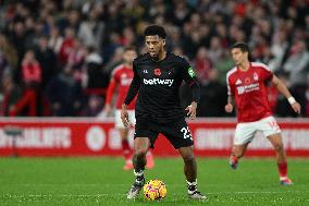 Nottingham Forest FC v West Ham United FC - Premier League