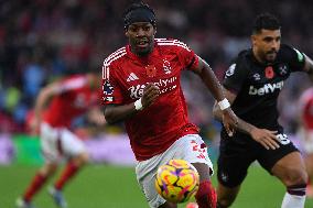 Nottingham Forest FC v West Ham United FC - Premier League