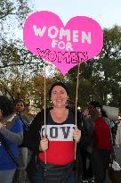 National Women's March Held In Washington DC