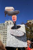 National Women's March Held In Washington DC