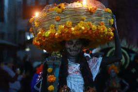 Day Of The Dead Cuetzalan Catrinas Parade