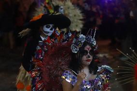 Day Of The Dead Cuetzalan Catrinas Parade