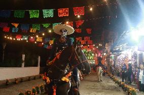 Day Of The Dead Cuetzalan Catrinas Parade