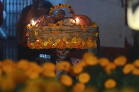 Day Of The Dead Cuetzalan Catrinas Parade