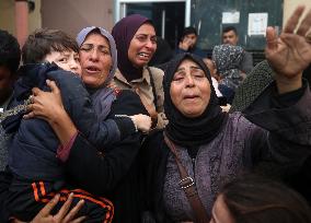 Palestinians Killed In Israeli Attacks