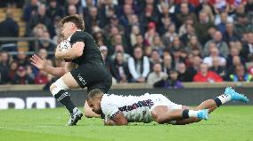 England against New Zealand - Autumn Nations Series International Rugby