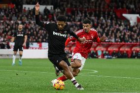 Nottingham Forest FC v West Ham United FC - Premier League