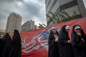 Iran-Marking The Anniversary Of The U.S. Embassy Occupation In Tehran