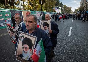 Iran-Marking The Anniversary Of The U.S. Embassy Occupation In Tehran