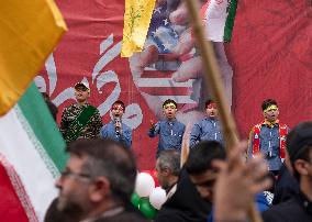 Iran-Marking The Anniversary Of The U.S. Embassy Occupation In Tehran