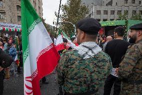 Iran-Marking The Anniversary Of The U.S. Embassy Occupation In Tehran