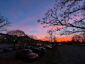 Sunset In Linköping