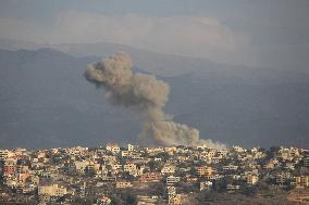 Israeli Airstrikes In Lebanon