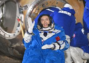 Return capsule of the Shenzhou-18 manned spaceship