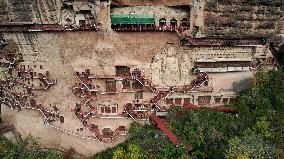 Millennium-Old Maijishan Grottoes - China