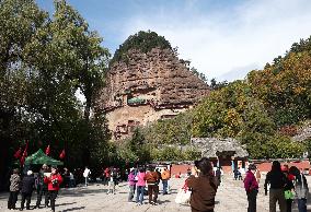 Millennium-Old Maijishan Grottoes - China