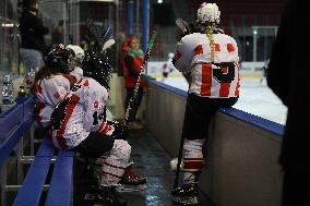 Hockey Match KS Cracovia 1906 Vs MMKS Podhale Nowy Targ In Krakow