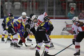 Hockey Match KS Cracovia 1906 Vs MMKS Podhale Nowy Targ In Krakow